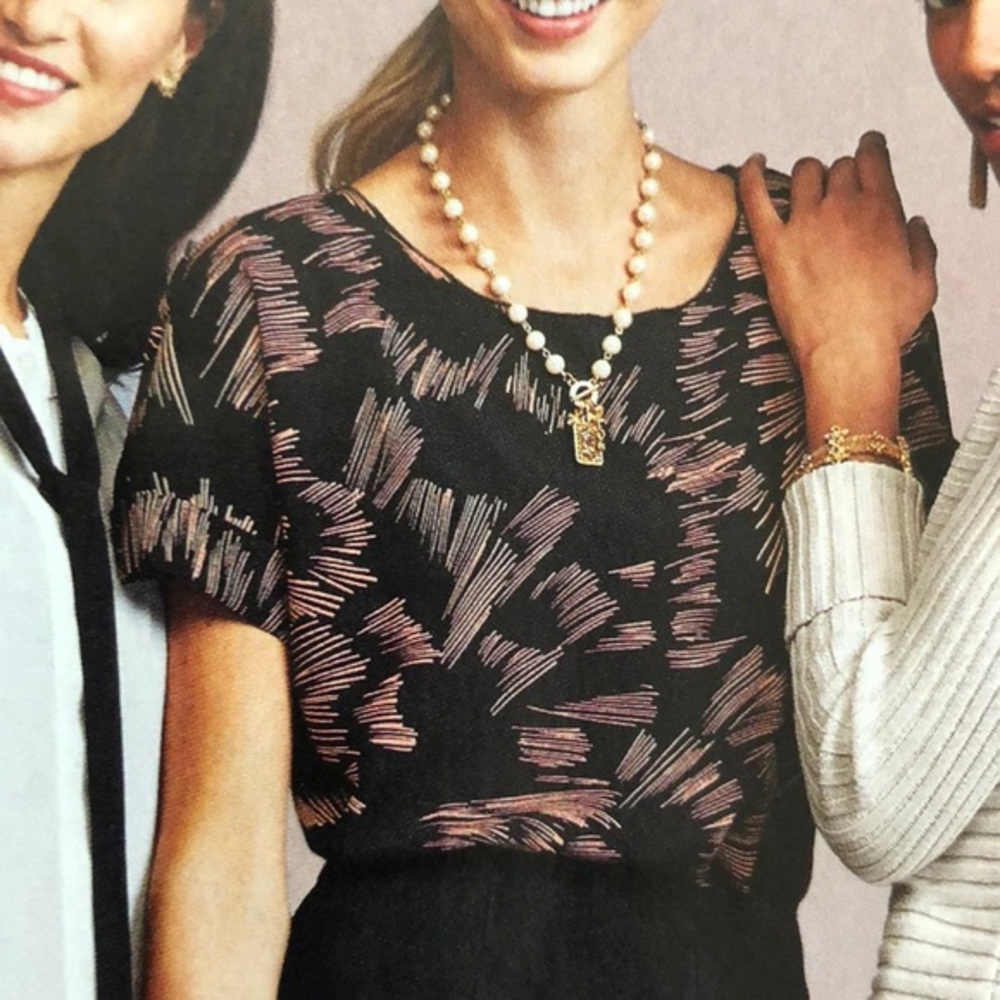 Cabi Tate Top XS Fall 2017 EUC